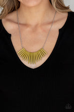 Load image into Gallery viewer, Exotic Edge - Green Necklace