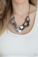 Load image into Gallery viewer, Guide To The Galaxy - Black Gunmetal Necklace