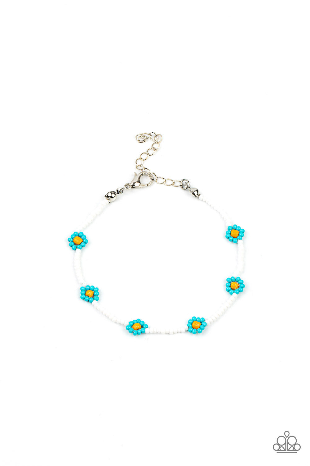 Camp Flower Power - Blue Bracelet