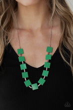 Load image into Gallery viewer, Hello, Material Girl - Green Necklace
