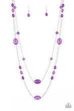 Load image into Gallery viewer, Day Trip Delights - Purple Necklace