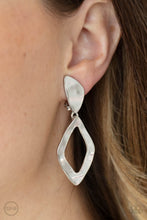 Load image into Gallery viewer, Industrial Gallery - Silver Clip-On Earrings