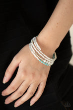 Load image into Gallery viewer, Infinitely Dreamy - White Coil Bracelet