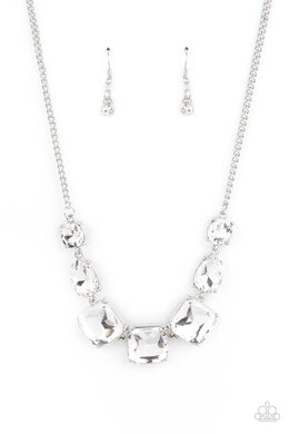 Unfiltered Confidence - White Necklace