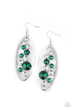 Load image into Gallery viewer, Rock Candy Bubbly - Green Earrings