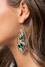 Load image into Gallery viewer, Rock Candy Bubbly - Green Earrings
