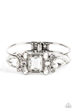 Load image into Gallery viewer, Call Me Old-Fashioned - White Hinged Bracelet