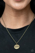 Load image into Gallery viewer, The Cool Mom - Brass Necklace