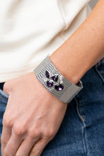 Load image into Gallery viewer, Flickering Fortune - Purple Bracelet