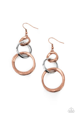 Harmoniously Handcrafted - Copper Earrings