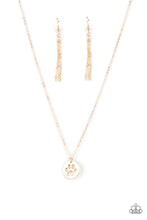 Load image into Gallery viewer, Think PAW-sitive - Gold Necklace