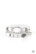 Load image into Gallery viewer, Ethereal Etiquette - White Set of Bracelets