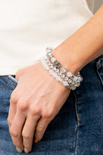 Load image into Gallery viewer, Ethereal Etiquette - White Set of Bracelets
