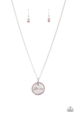 Glam-ma Glamorous - Pink Necklace