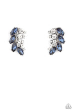 Load image into Gallery viewer, Flawless Fronds - Blue Post Earrings