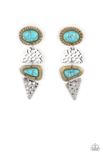 Load image into Gallery viewer, Earthy Extravagance - Multi Post Earrings