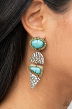 Load image into Gallery viewer, Earthy Extravagance - Multi Post Earrings