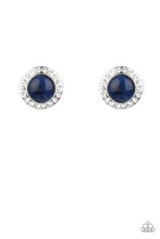 Load image into Gallery viewer, Glowing Dazzle - Blue Post Earrings