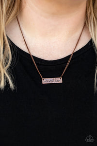 Joy Of Motherhood - Copper Necklace