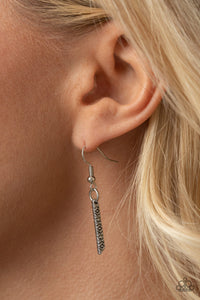 Enchantingly Tribal - Blue Necklace