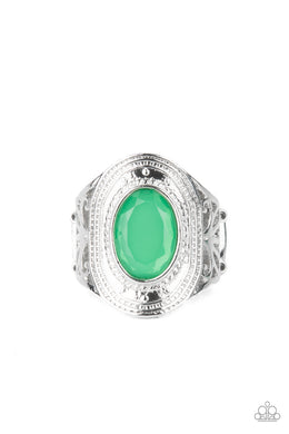 Calm And Classy - Green Ring