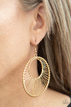 Load image into Gallery viewer, Artisan Applique - Gold Earrings