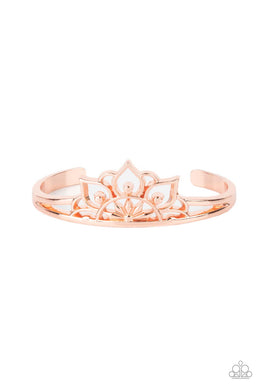Mandala Mindfulness - Copper Cuff Bracelet