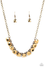 Load image into Gallery viewer, Radiance Squared - Brass Necklace