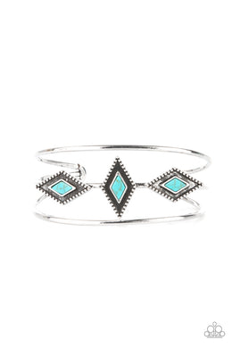 Desert Diamondback - Blue Bracelet