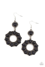 Load image into Gallery viewer, Back At The Ranch - Black Earrings