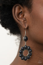 Load image into Gallery viewer, Back At The Ranch - Black Earrings