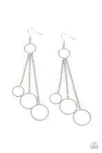 Load image into Gallery viewer, Demurely Dazzling - White Earrings