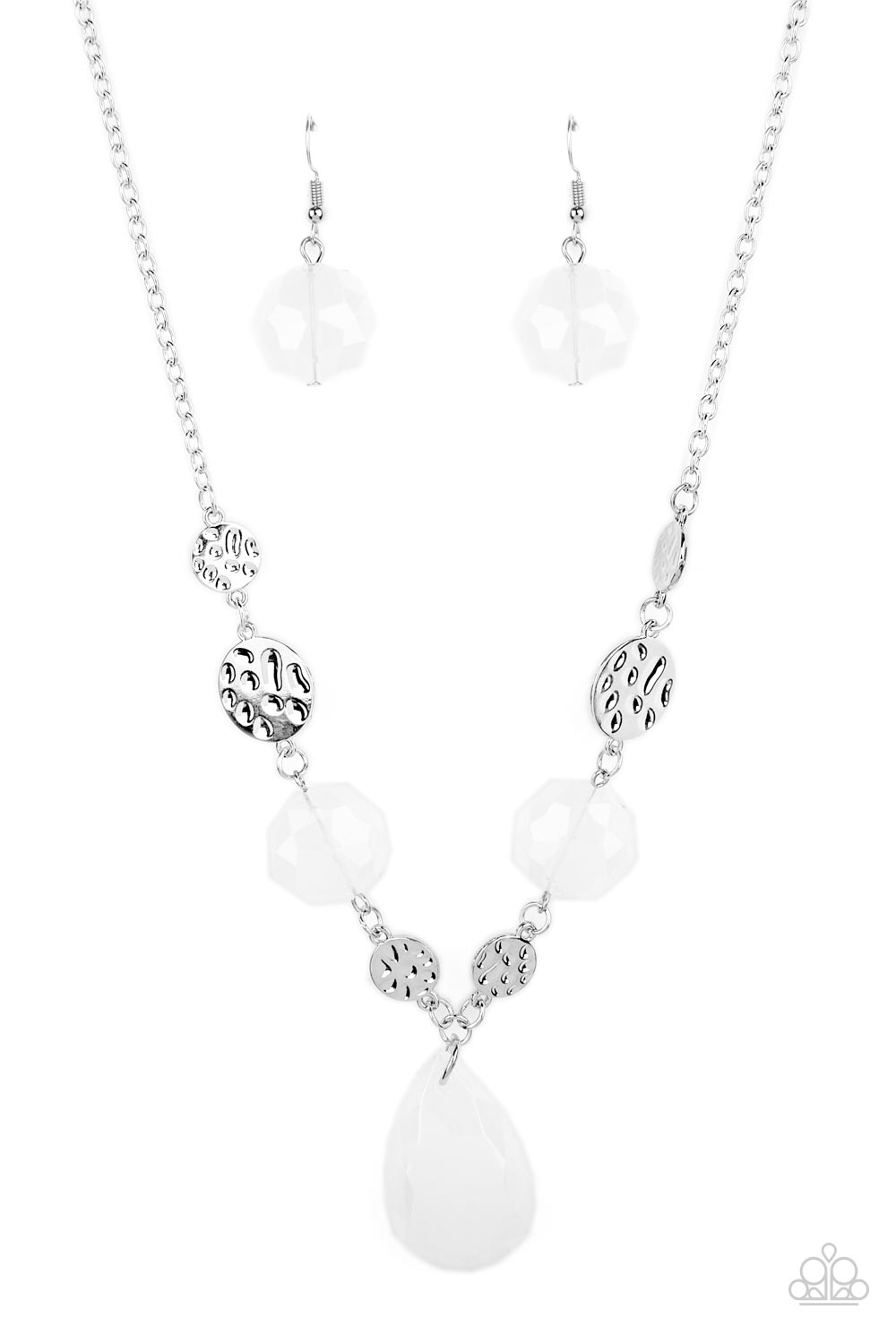 DEW What You Wanna DEW - White Necklace