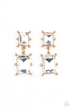 Load image into Gallery viewer, Cosmic Queen - Gold Post Earrings
