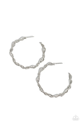 Haute Helix - Silver Earrings