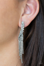 Load image into Gallery viewer, Cosmic Candescence - Black Gunmetal Post Earrings