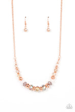 Load image into Gallery viewer, Turn Up The Tea Lights - Copper Necklace