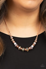 Load image into Gallery viewer, Turn Up The Tea Lights - Copper Necklace