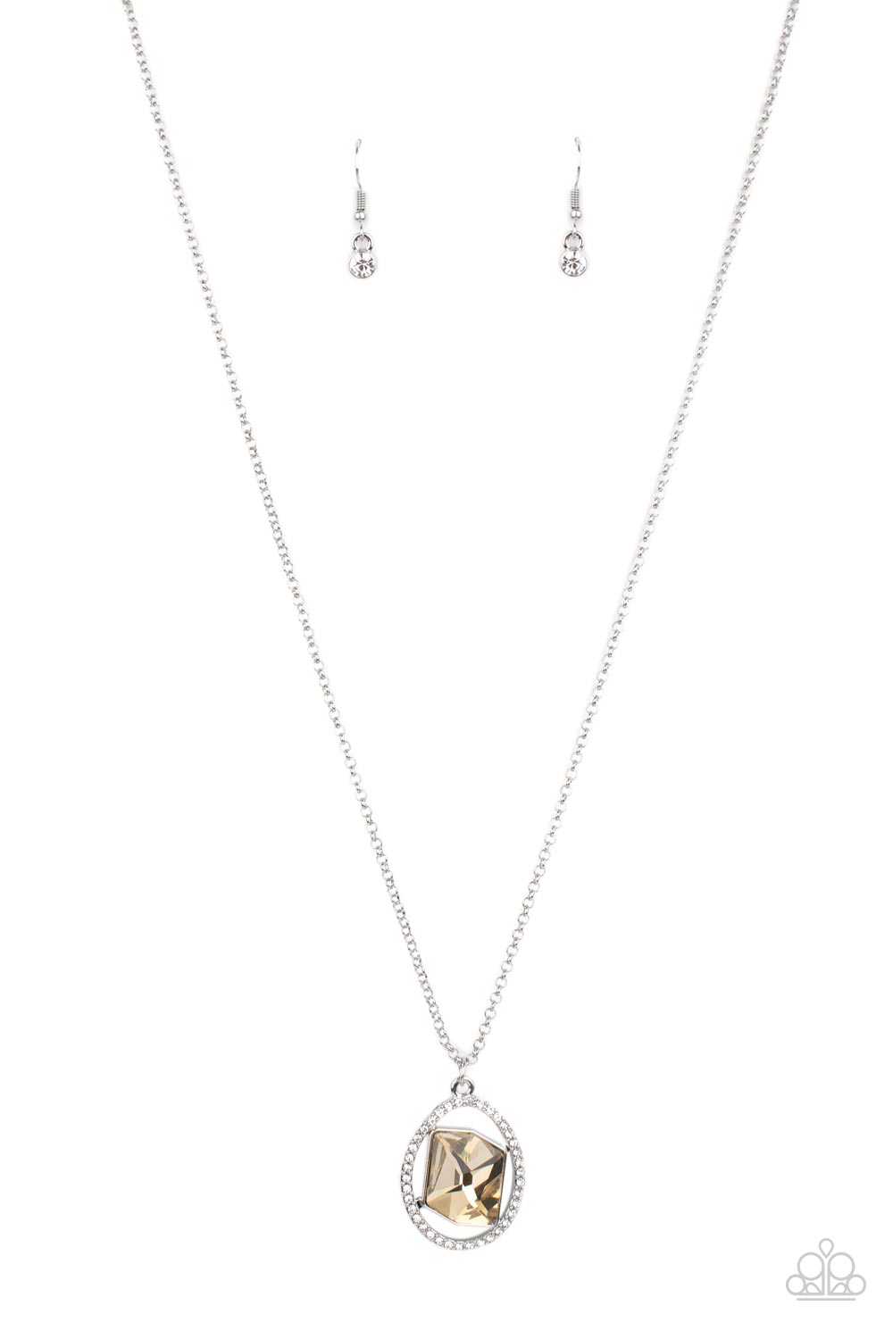Undiluted Dazzle - Brown Necklace
