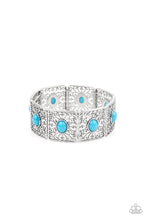 Load image into Gallery viewer, Cakewalk Dancing - Blue Stretchy Bracelet