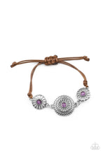 Load image into Gallery viewer, Bohemian Botany - Purple Bracelet