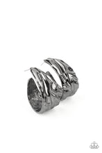 Load image into Gallery viewer, Badlands and Bellbottoms - Black (Gunmetal) Earrings