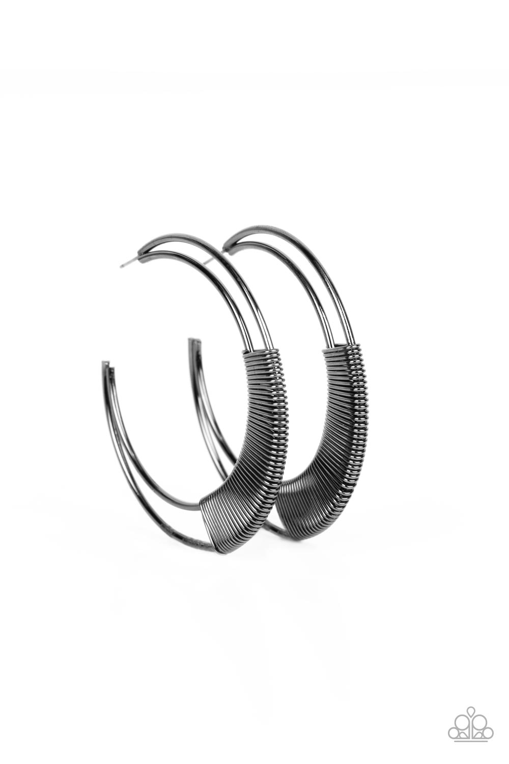 Artisan Attitude - Black Gunmetal Earrings