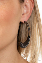 Load image into Gallery viewer, Artisan Attitude - Black Gunmetal Earrings