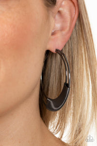 Artisan Attitude - Black Gunmetal Earrings