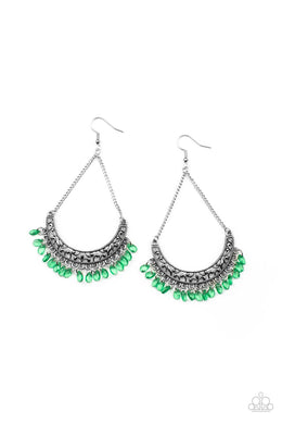 Orchard Odyssey - Green Earrings