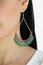 Load image into Gallery viewer, Orchard Odyssey - Green Earrings