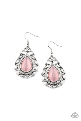 Endlessly Enchanting - Pink Earrings