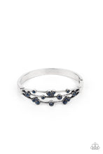 Load image into Gallery viewer, Cosmic Candescence - Blue Hinged Bracelet