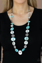 Load image into Gallery viewer, Seashore Spa - Blue Necklace